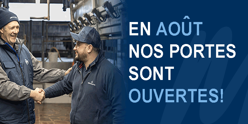 Ouvertes en Aout