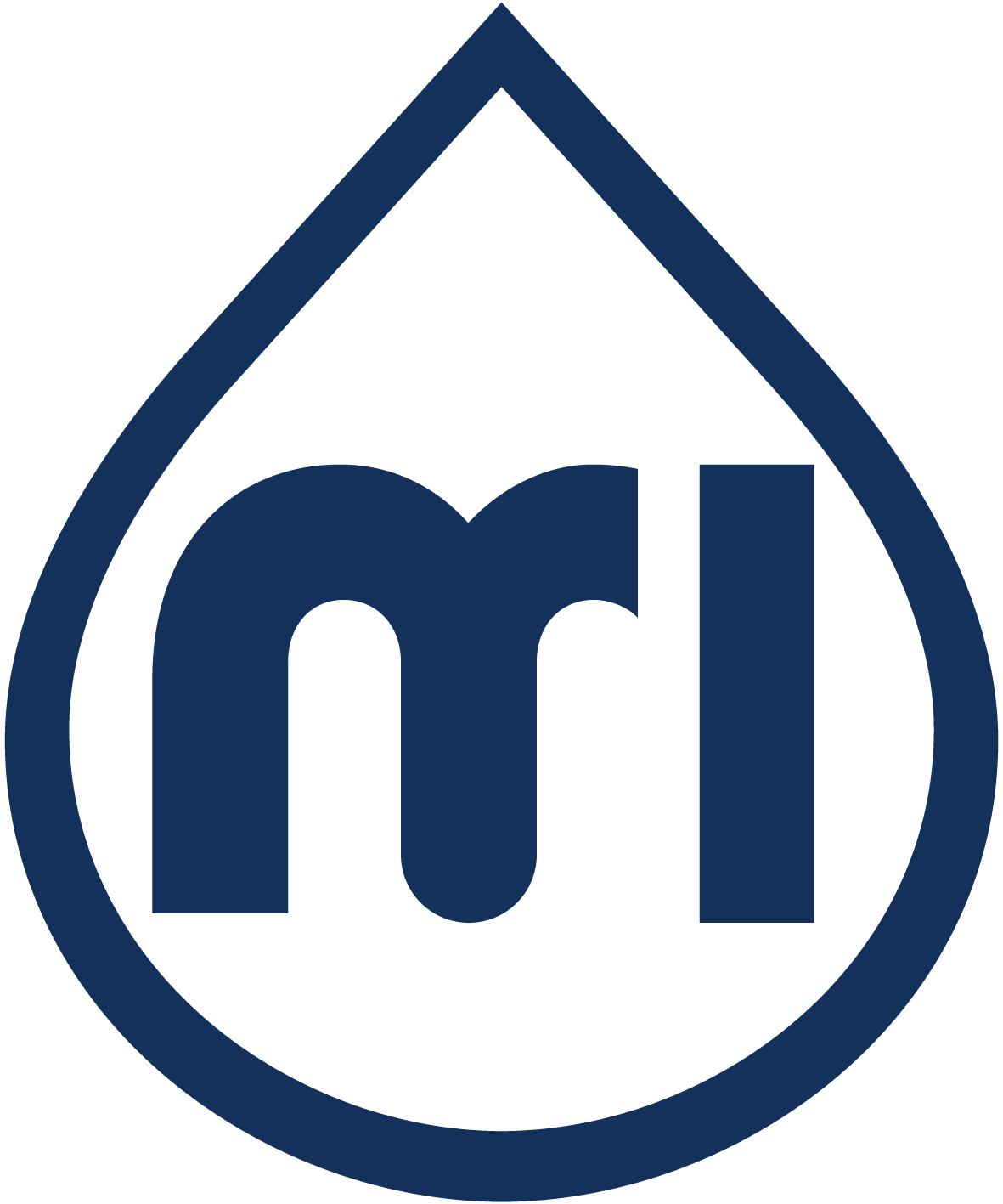 MI Drop logo blu